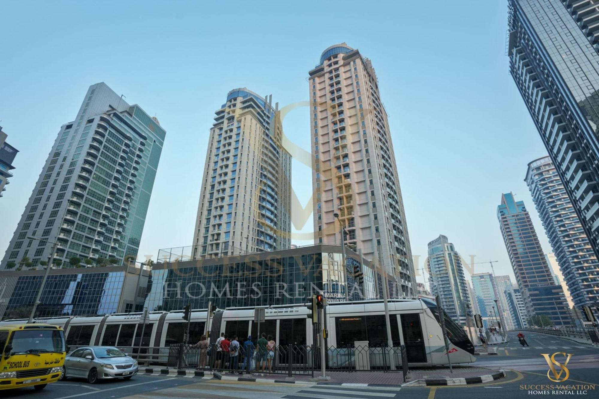 Dubai Marina , Success Luxury Apartments, Near Jbr Beach And Metro Station-Daily Free Housekeeping Included Ngoại thất bức ảnh