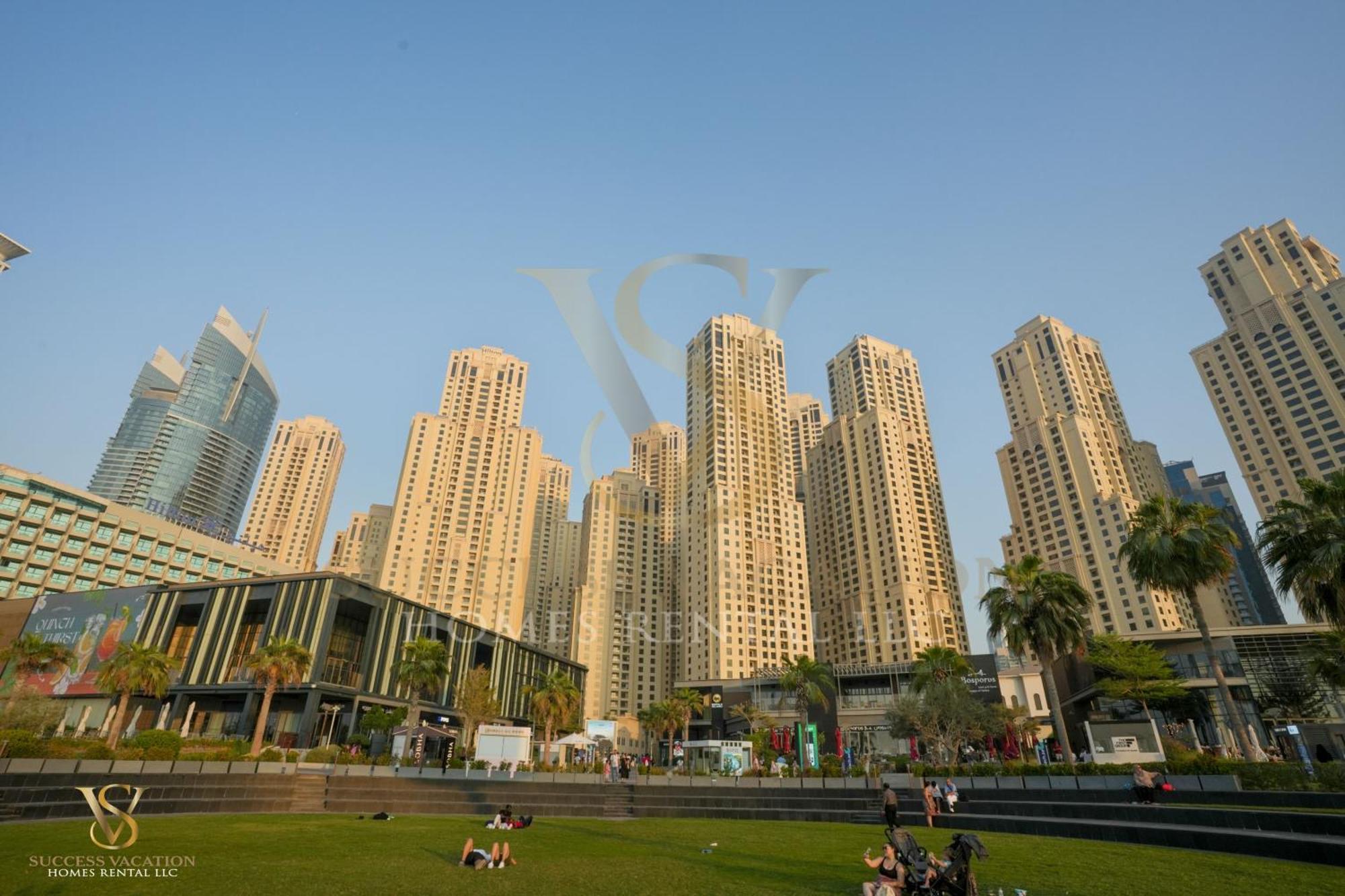 Dubai Marina , Success Luxury Apartments, Near Jbr Beach And Metro Station-Daily Free Housekeeping Included Ngoại thất bức ảnh
